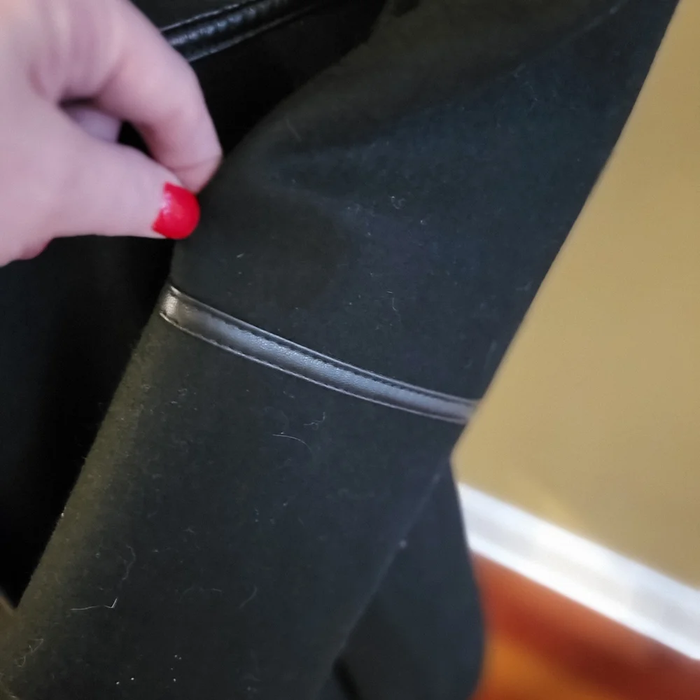 Apt. 9 Black Trench Coat for Women - Picture 4 of 7